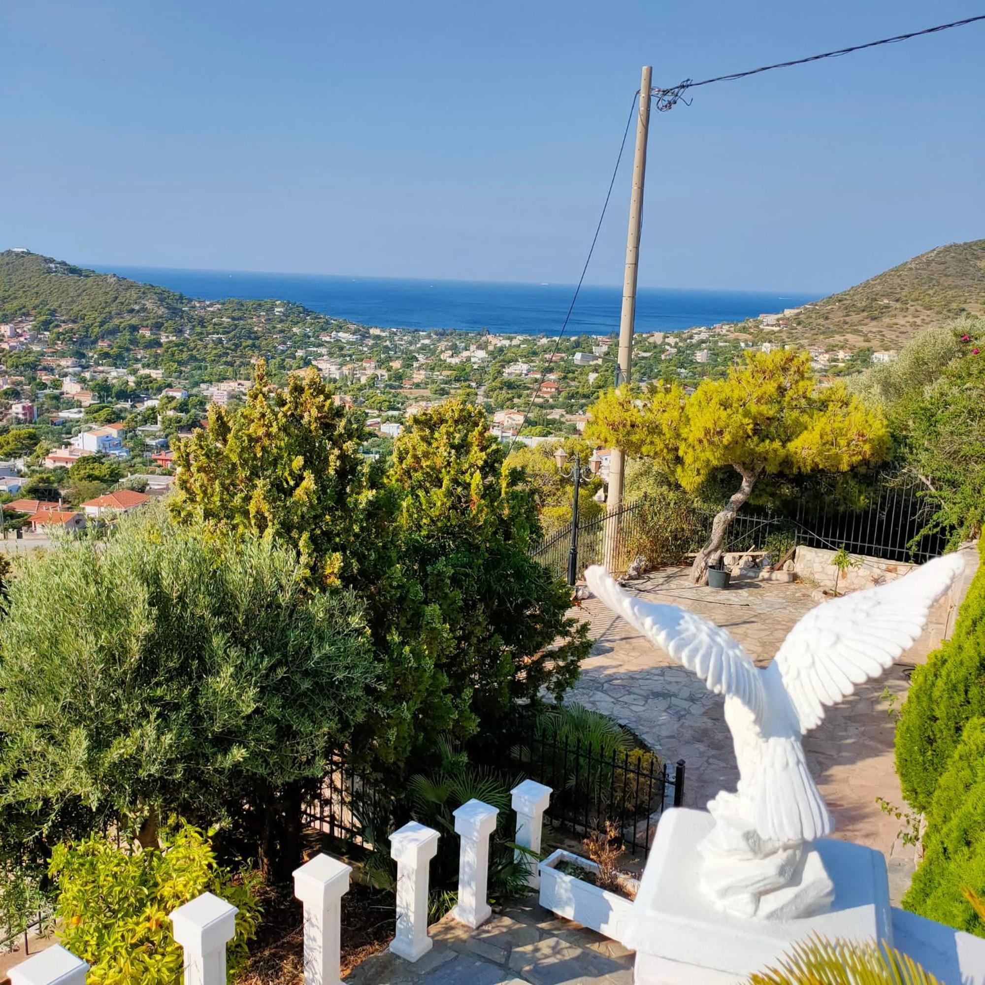 Eagles Nest Villa Athenian Riviera In Aghia Marina Near Lagonisi, Next To The Beach Close To Athens Airport Agia Marina  Exterior foto